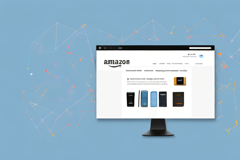 A computer screen displaying an amazon product page and a separate google ads interface