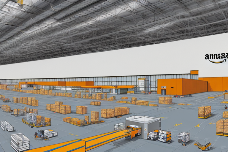 The amazon fulfillment center in san diego