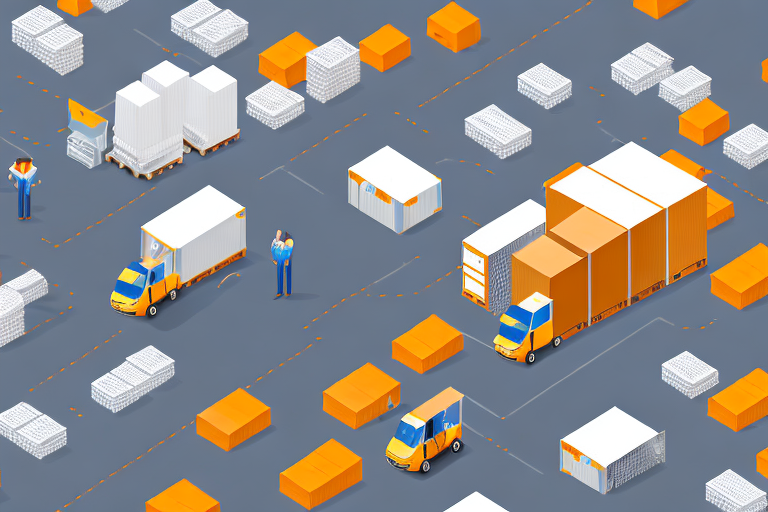A warehouse filled with various types of products