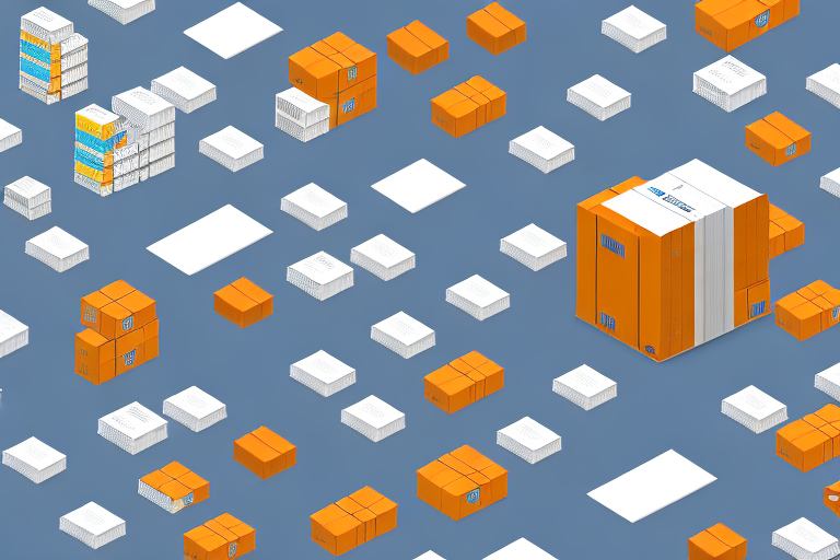 A warehouse with boxes ready for shipping