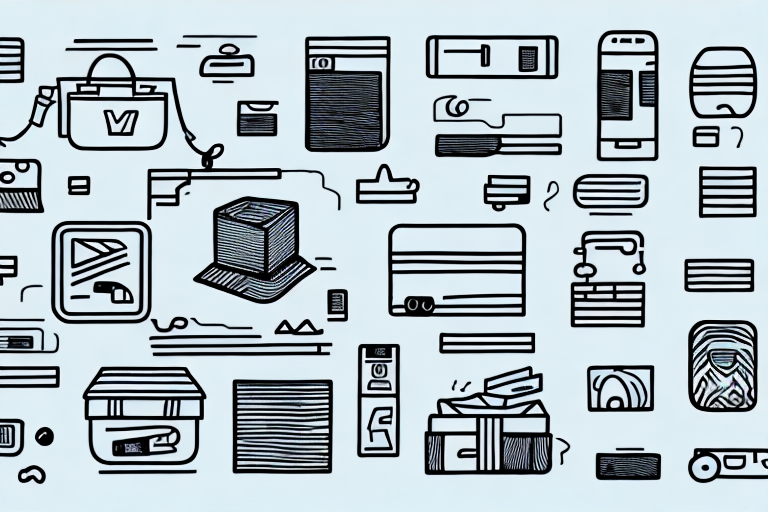 A variety of products such as electronics