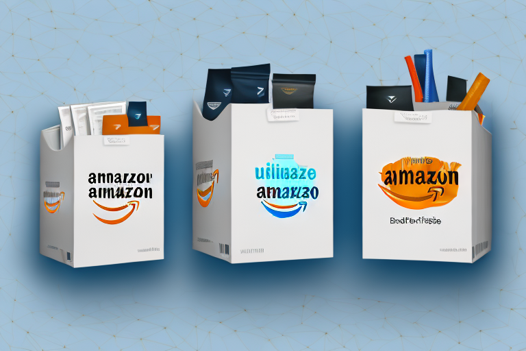 Two contrasting boxes representing amazon fba strategies