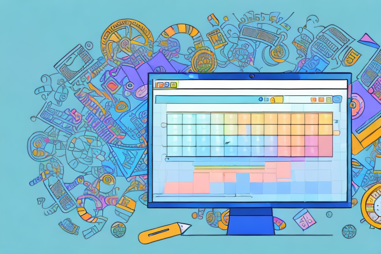 A computer screen displaying a detailed