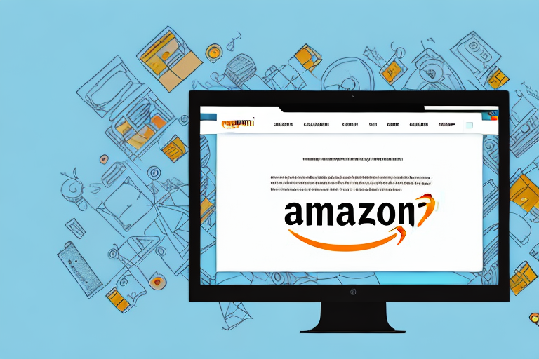 A computer screen showing the amazon website interface with a highlighted area indicating the asin creation process